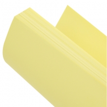得力（Deli）7391 彩色复印纸 297*210mm A4 80克 浅黄色 100张/包 单包装