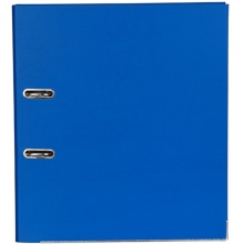 齐心（Comix）A206N 加厚型快劳夹/半包胶文件夹 A4 3寸 蓝色