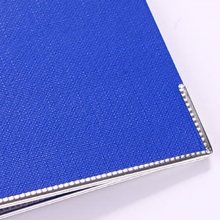 齐心（Comix）A105N 经济型快劳夹/半包胶文件夹 A4 2寸 蓝色