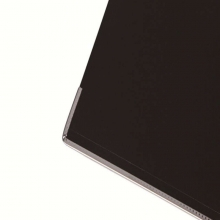 易达（Esselte）avance全包胶档案夹文件夹两孔夹 20137 黑色 A4 3寸 背宽74MM