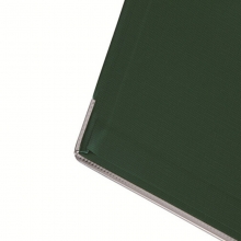 易达（Esselte）avance全包胶档案夹文件夹两孔夹 20146 绿色 A4 2寸背宽52MM
