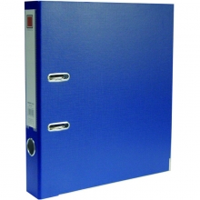 金得利（KINARY）CB1101 PVC半包胶档案夹 A4 2寸 蓝色