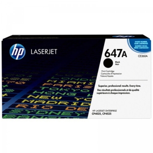 惠普（HP）CE260A 黑色硒鼓 647A（适用HP LaserJet CP4025/CP4525）