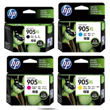 惠普（HP）905XL 黑彩四色套装高容量墨盒（适用于HP OJ6960 6970）