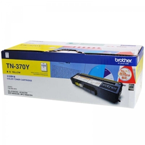 兄弟（brother）TN-370Y 黄色墨粉盒（适用于HL-4150CDN,HL-4570CDW,DCP-9055CDN,MFC-9465CDN）