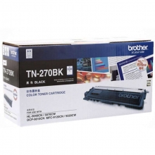 兄弟（brother）TN-270BK 黑色墨粉盒（适用于DCP-9010CN,HL-3040CN,HL-3070CW,MFC-9120CN,MFC-9320CW）