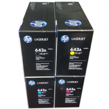 惠普（HP）Q5950A-Q5953A 黑彩四色硒鼓 643A（适用机型 Color LaserJet 4700DN）