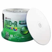 索尼（SONY）DVD+R 16速4.7G 可打印 碟片/光盘/刻录盘/空白光盘 桶装50片