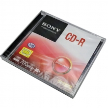 索尼（SONY）CD-R 48速700MB 单片装 碟片/光盘/刻录盘/空白光盘 10片/盒