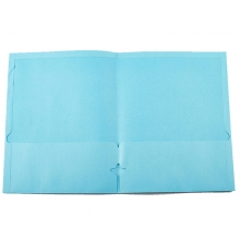 益而高（EAGLE）3001P001 内附插袋纸皮文件夹/纸夹子/纸质分类卡/挂劳纸夹 A4有插袋 20个/包 蓝色
