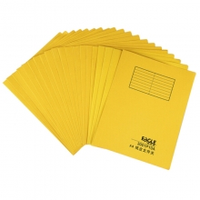益而高（EAGLE）3001P10A 纸皮文件夹/纸夹子/纸质分类卡/报告夹/分类夹/挂劳纸夹 A4无插袋 20个/包 黄色