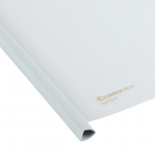 齐心（Comix）Q310-1 经济型30页抽杆文件夹/拉杆文件夹 A4 5mm 白色 10个装