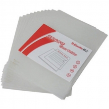 易达（Esselte）700240 透明文件套/单页夹/单片文件夹/单片夹/L型文件袋 白色 12个/包
