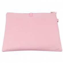 渡美（Dumei）NF633-A4 牛津布双层拉链文件袋/手提资料袋 A4 (34.3*26.5cm) 粉红色