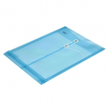 晨光（M&G）ADM94518 耐用型竖式线扣档案袋 A4 蓝色 12个/包