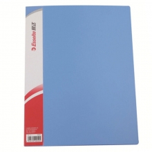易达（Esselte）89305 舒适型资料册 A4 30页 蓝色