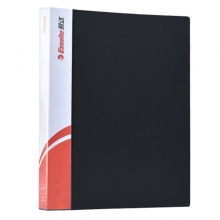 易达（Esselte）88017 舒适型单强力文件夹 A4 背宽18mm 黑色