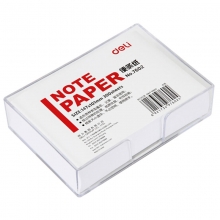 得力（deli）7602 便签纸/便条纸 147x101mm*300页 带盒 白色