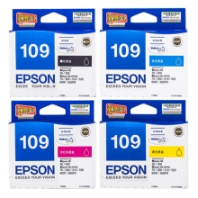 爱普生（Epson）T1091-T1094 黑彩四色墨盒 （适用ME30/300/360/510/600F/650FN/700FW）
