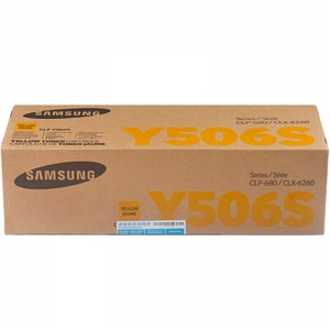 三星（SAMSUNG）CLT-Y506S 黄色墨粉盒（适用于三星CLP-680ND CLX-6260ND/6260FR）
