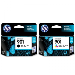 惠普（HP）901 黑彩套装墨盒（适用HP Officejet J4580 J4660 4500）