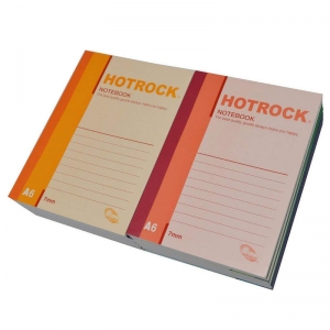 何如（HOTROCK）N4050 无线胶装笔记本/记事本 A6-50页 混色 24本装