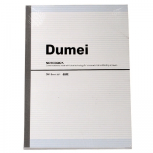 渡美（Dumei）3041 无线装订笔记本/胶装本/记事本 B5-40页 4本装