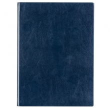 得力（deli）3306 商务办公笔记本/仿皮本/皮面本 A4-160页 蓝色