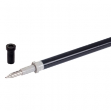 齐心（Comix）R980 子弹头笔芯/通用中性笔芯/水笔芯/签字笔替芯 0.5mm 黑色 20支/盒