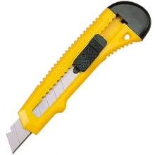 齐心（Comix）B2805 高碳钢锋利美工刀/壁纸刀/裁纸刀 18mm 颜色随机