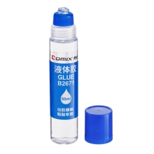 齐心（Comix）B2671 通用型液体胶水 50ml 12瓶装
