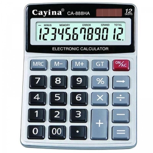 嘉亿能（Cayina）CA-888HA 办公桌面计算器 12位 180*130mm