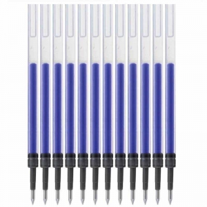 三菱（UNI）UMR-10 啫喱笔替芯/签字笔芯/中性笔芯 1.0mm（适用UM-153）蓝色 12支装