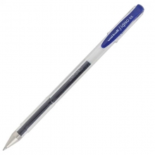 三菱（UNI）UM-100 中性笔/签字笔/双珠啫喱笔（替芯UMR-5）0.5mm 蓝色 10支装
