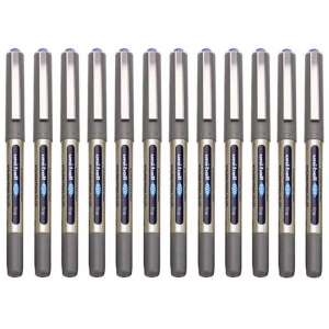 三菱（Uni）UB-157 直液式中性笔/耐水走珠笔/签字笔 0.7mm 蓝色 12支装
