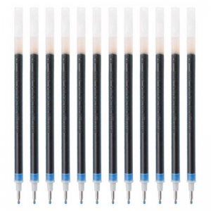 百乐（PILOT）BLS-G1-5 中性笔替芯/签字笔芯（适用BL-G1-5T）0.5mm 蓝色 12支装