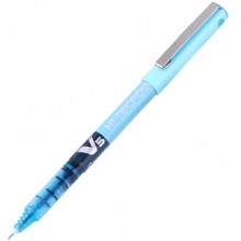 百乐（PILOT）BX-V5 针管笔/水性笔/走珠签字笔 0.5mm 浅蓝色 12支装