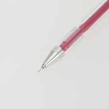 百乐（PILOT）BLLH20C4 超细钢珠笔/中性笔/签字笔（替芯BLS-HC4）红色 0.4mm 单支装