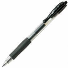 百乐（PILOT）BL-G2-5 按动中性笔/G-2啫喱笔/签字笔（替芯BLS-G2-5）0.5mm 黑色 1支装