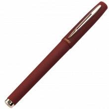 宝克（BAOKE）PC1838 大容量中性笔/磨砂杆签字笔（替芯PS1800）0.7mm 红色 12支/盒