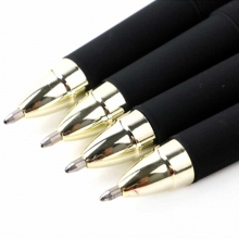 宝克（BAOKE）PC2298 大容量中性笔/磨砂杆商务签名笔（替芯PS2210）0.7mm 12支/盒 黑色
