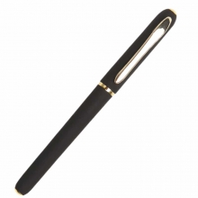 宝克（BAOKE）PC2408 中性笔/水笔/签名笔/磨砂杆签字笔（替芯PS2000）0.5mm 黑色 12支/盒