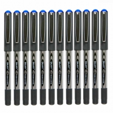 白雪（Snowhite）PVR-155 直液式走珠笔/中性笔/签字笔/水笔 0.5mm 蓝色 12支/盒