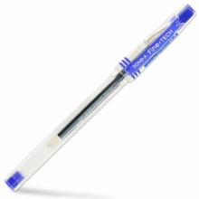 东亚（DONG-A）FINE-TECH 极细财务中性笔/针管尖水笔/签字笔 0.3mm 蓝色 12支装