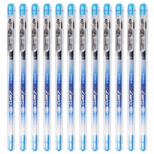 东亚（DONG-A）3-Zero 针嘴中性笔/财务极细签字笔 0.38mm 蓝色 12支/盒