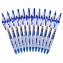 晨光（M&G） GP1163 中性笔/水笔/按动签字笔（替芯G-5）0.5mm 蓝色 12支装