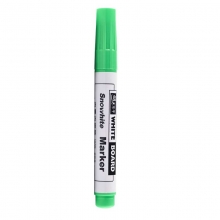 白雪（snowhite）WB-558 圆头白板笔/可擦笔 10支/盒 绿色