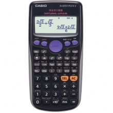 卡西欧（CASIO）FX-82ES PLUS A 函数科学计算器 英文版 黑色