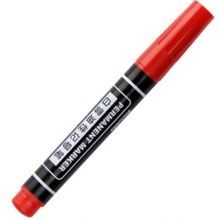 白雪（snowhite） M-02 单头油性记号笔/物流笔 10支装 红色