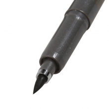 白雪（snowhite）PM-139 软笔/秀逸笔/书法笔/直液式毛笔/秀丽笔 大楷 黑色 1支装